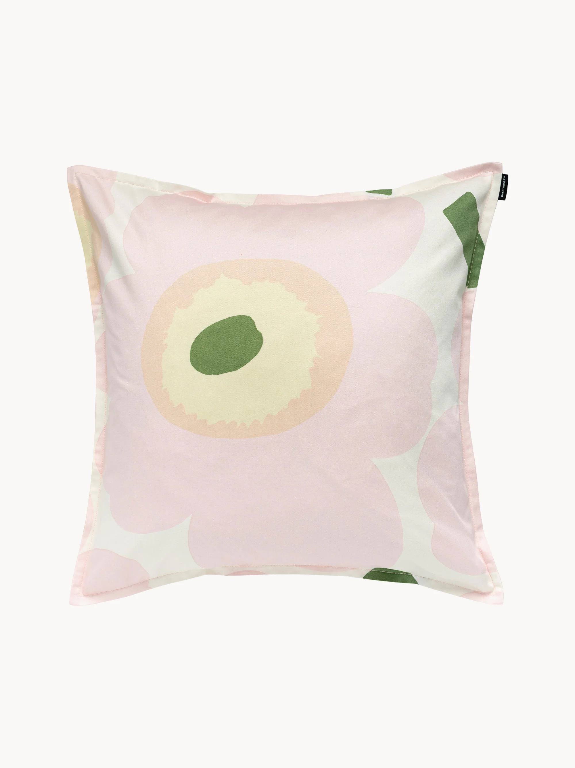Katoenen kussenhoes Unikko met bloemenprint