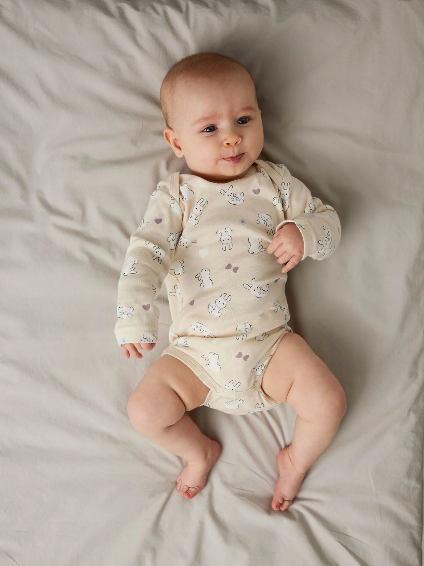 Body 3P Long Sleeve Summer Sand Rabbit