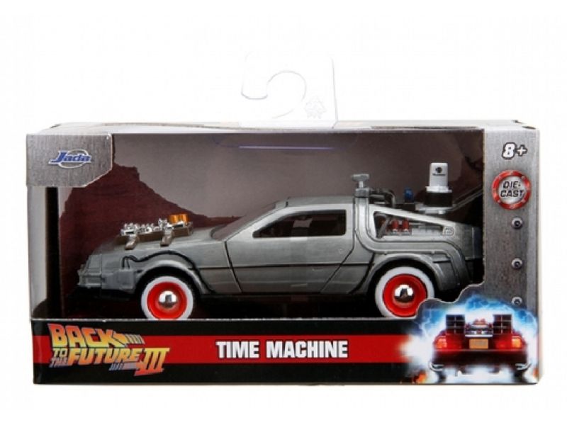 Jada Toys Time Machine Back to the Future 3 1:32 Zeitmaschine Modellauto aus Back to the Future 3