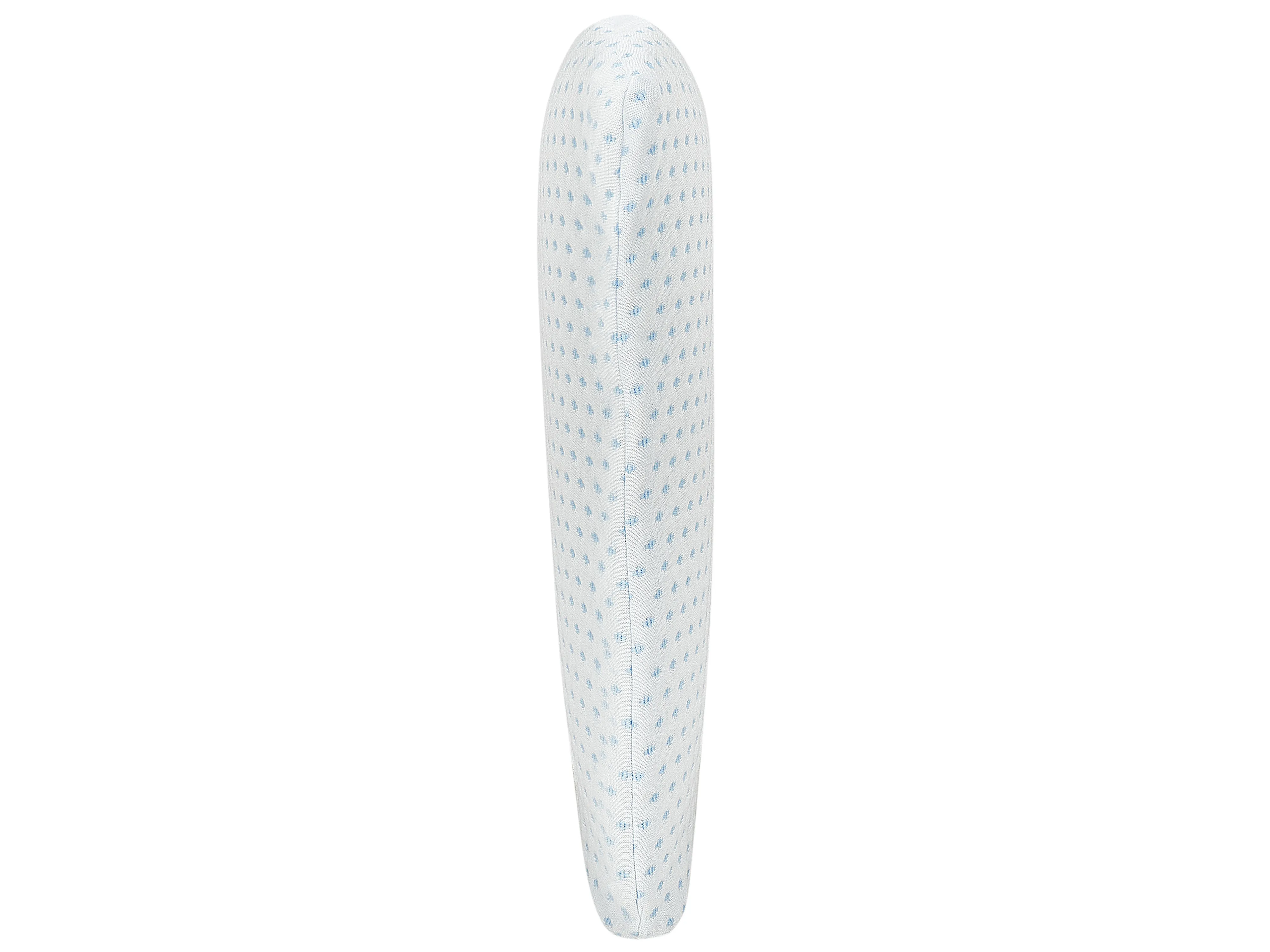 Hoofdkussen MUIR Laag Traagschuim 55 x 35 cm Wit