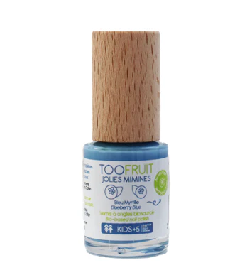 Toofruit Vernis naturel enfant myrtille - Jolies Mimines 10ml