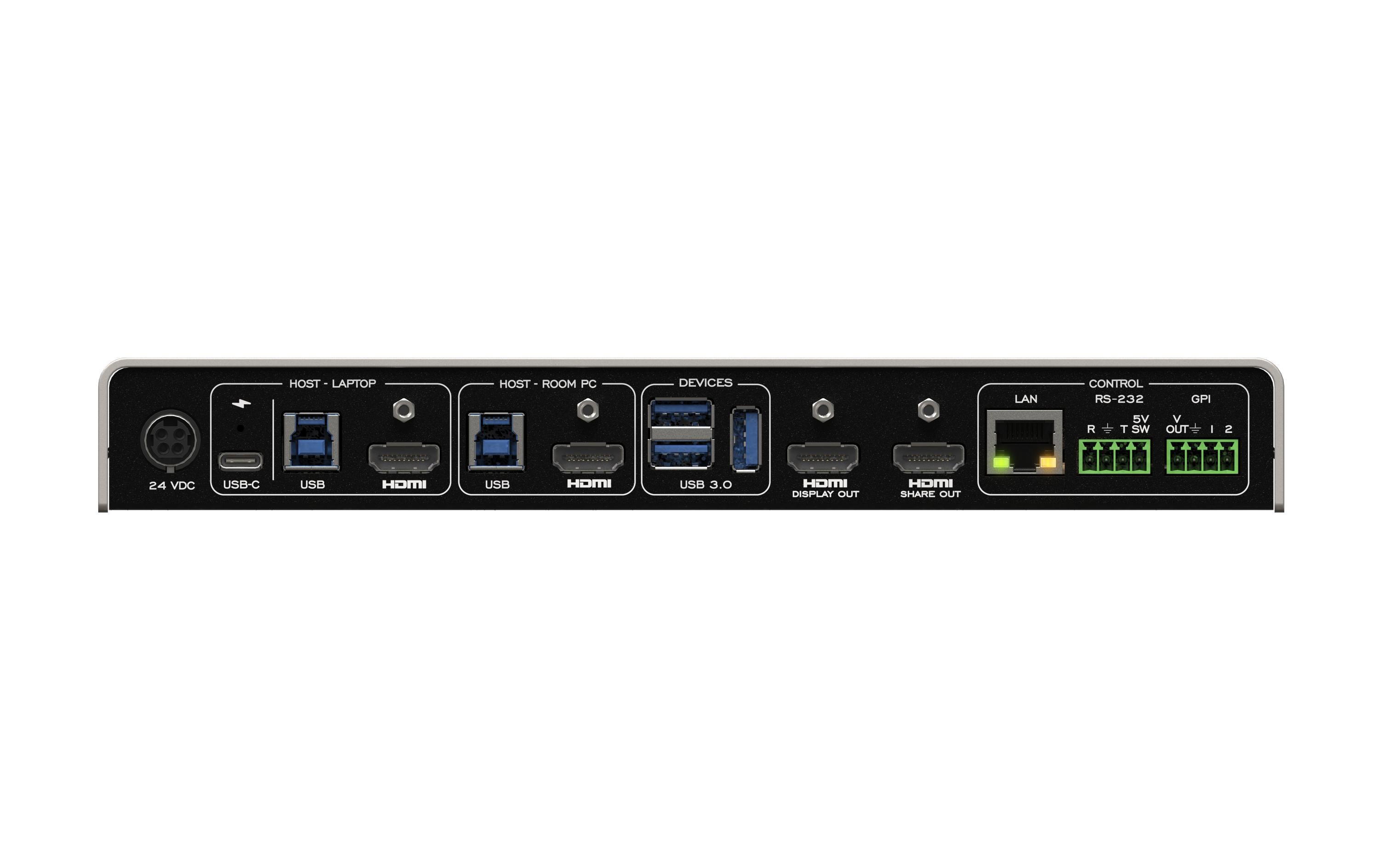 TOGGLE ROOMS USB 3.0/HDMI - 2 PC Switcher<br>USB 3.0/HDMI-Geräte an 2 PC-Umschalter