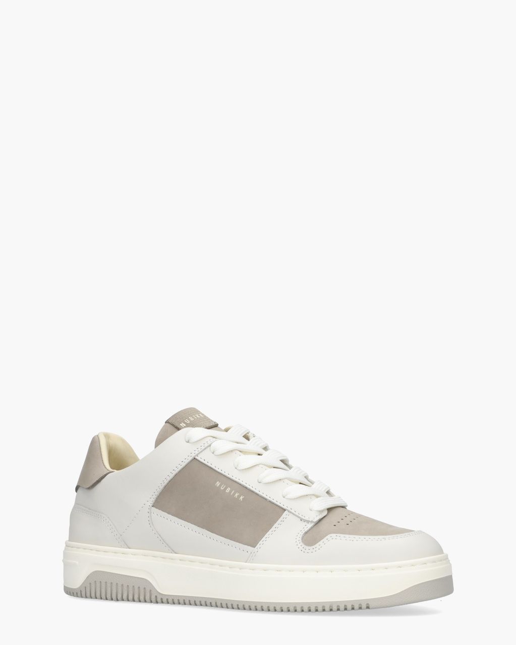 Nubikk Basket Rae Wit/Grijs Herensneakers