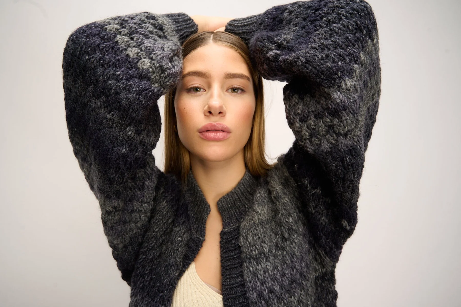 Noella Gio Cardigan black mix