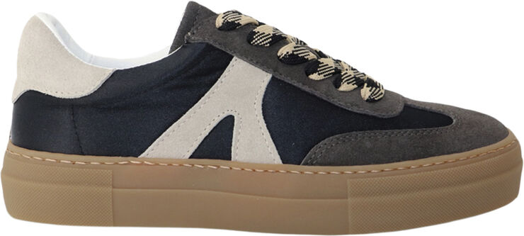 Garment Project Billie - Black Nylon / Suede Black