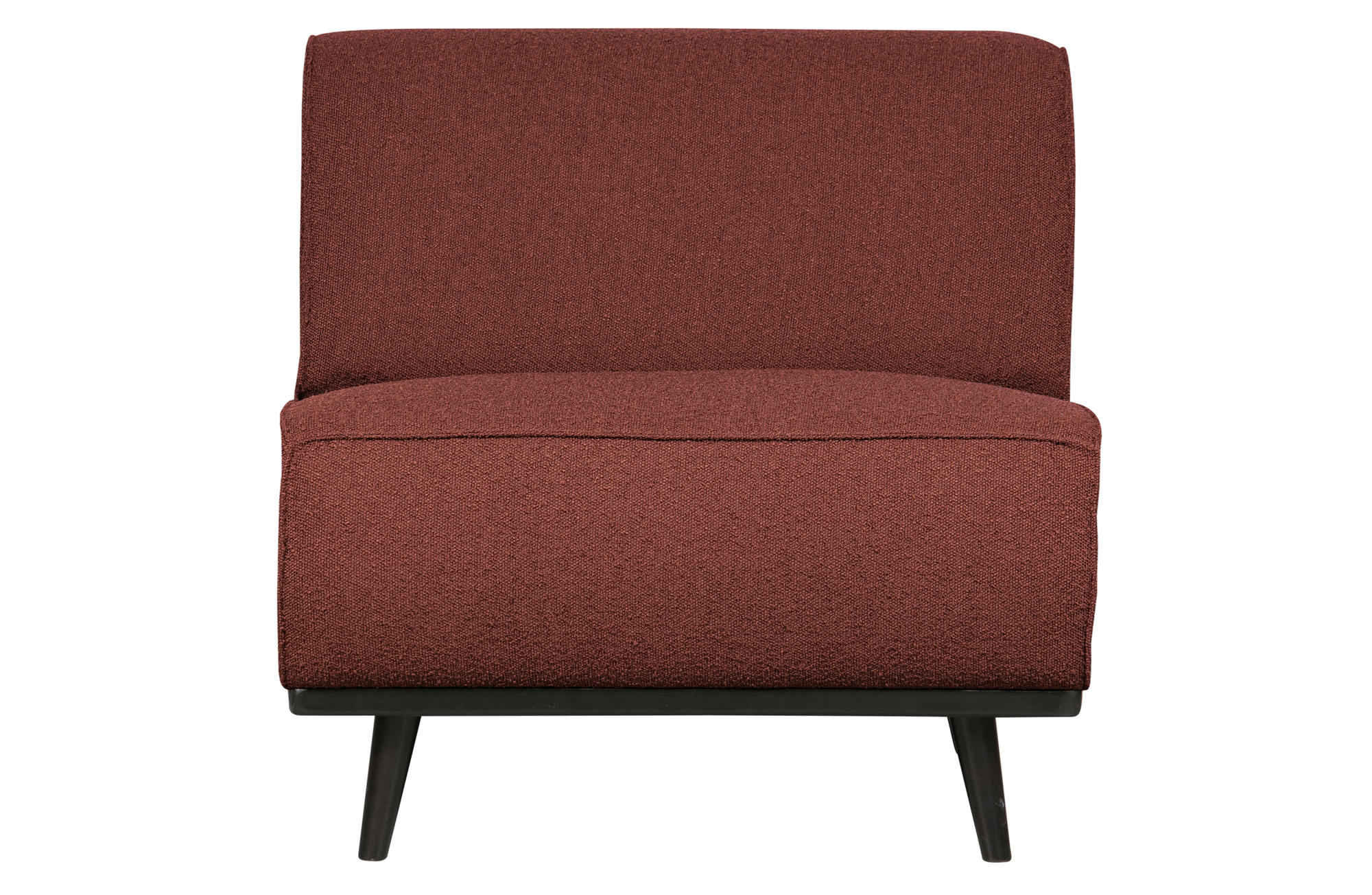 BePureHome 1-zits element Statement bouclé - Chestnut