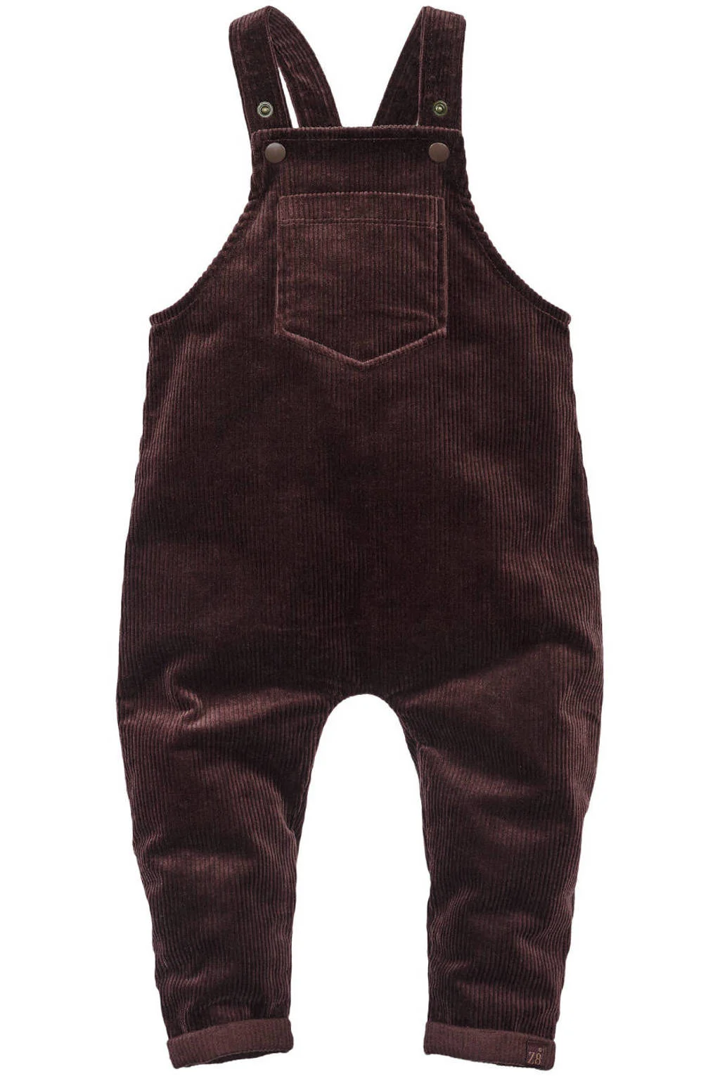 Z8 mini corduroy tuinbroek Joakim bruin