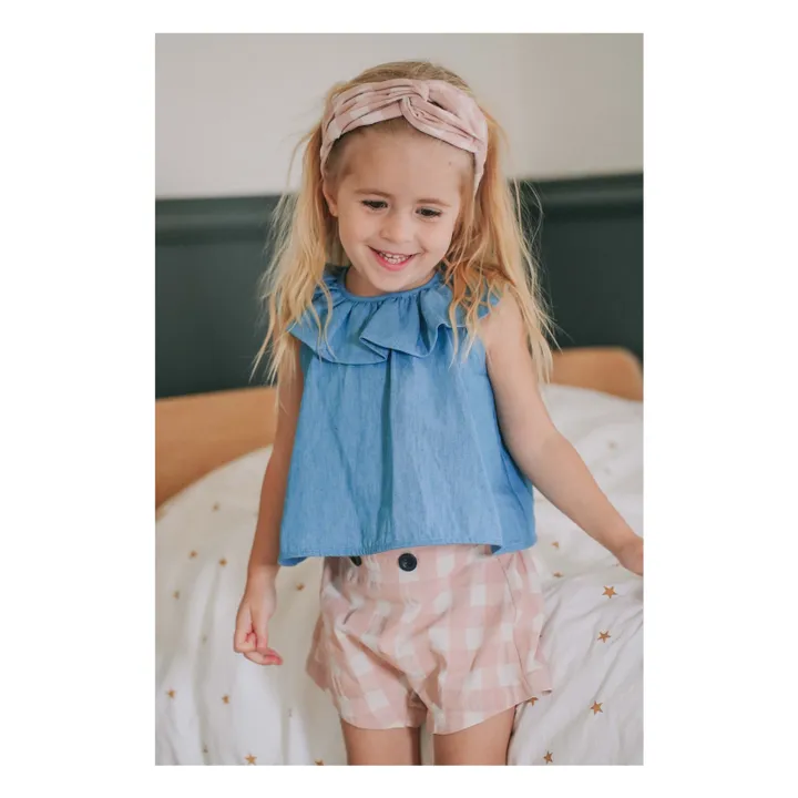 Loir Short Camille Vichy | Rose