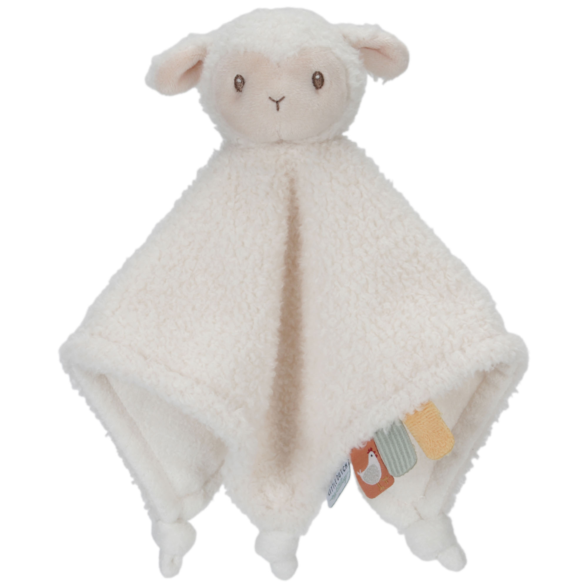 Little Dutch knuffeldoekje schaap wit
