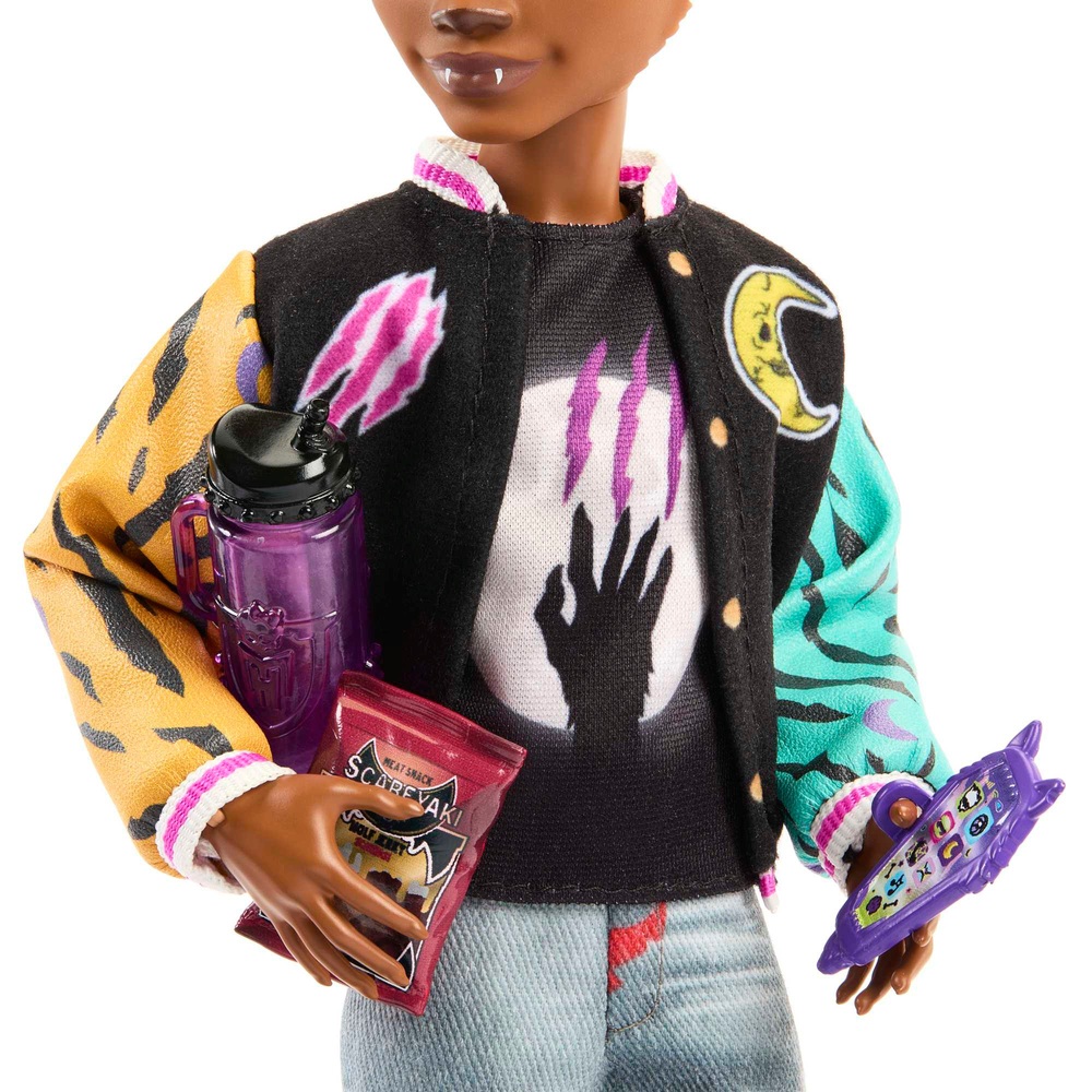 Monster High Clawd Wolf Puppe mit Haustier und Zubehör