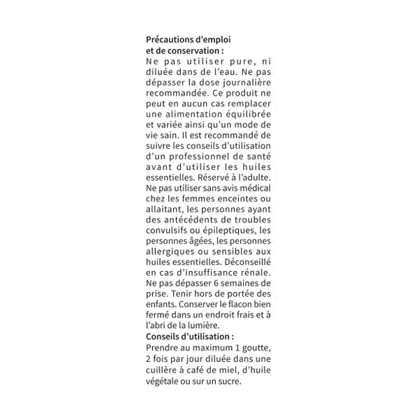 Óleo Essencial de Zimbro Comum Orgânico Haloma 5ml