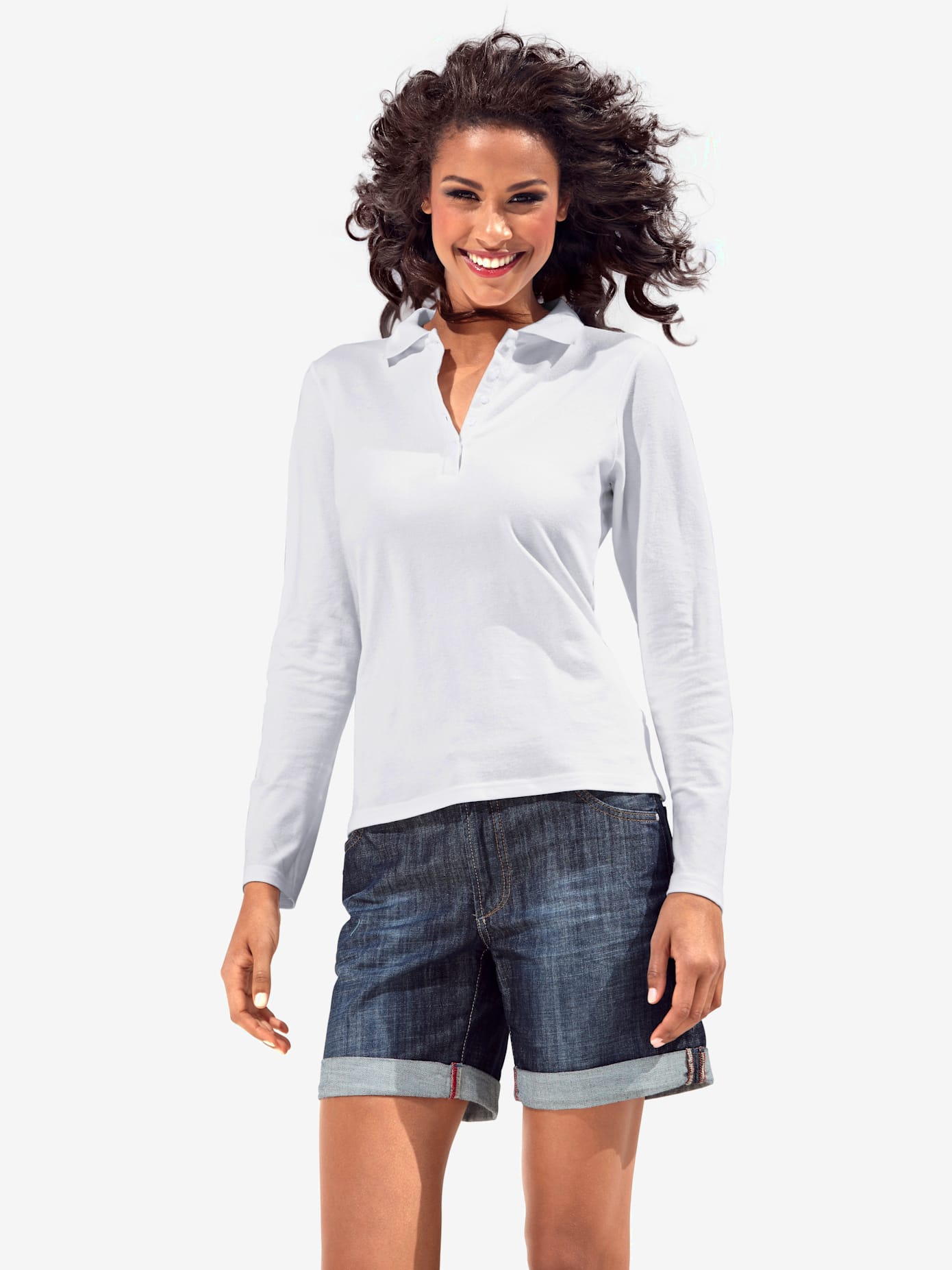 Polo manches longues