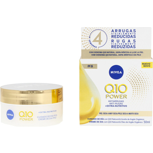 Nivea - Q10+ Power Anti-arrugas+extra Nutritivo Spf15