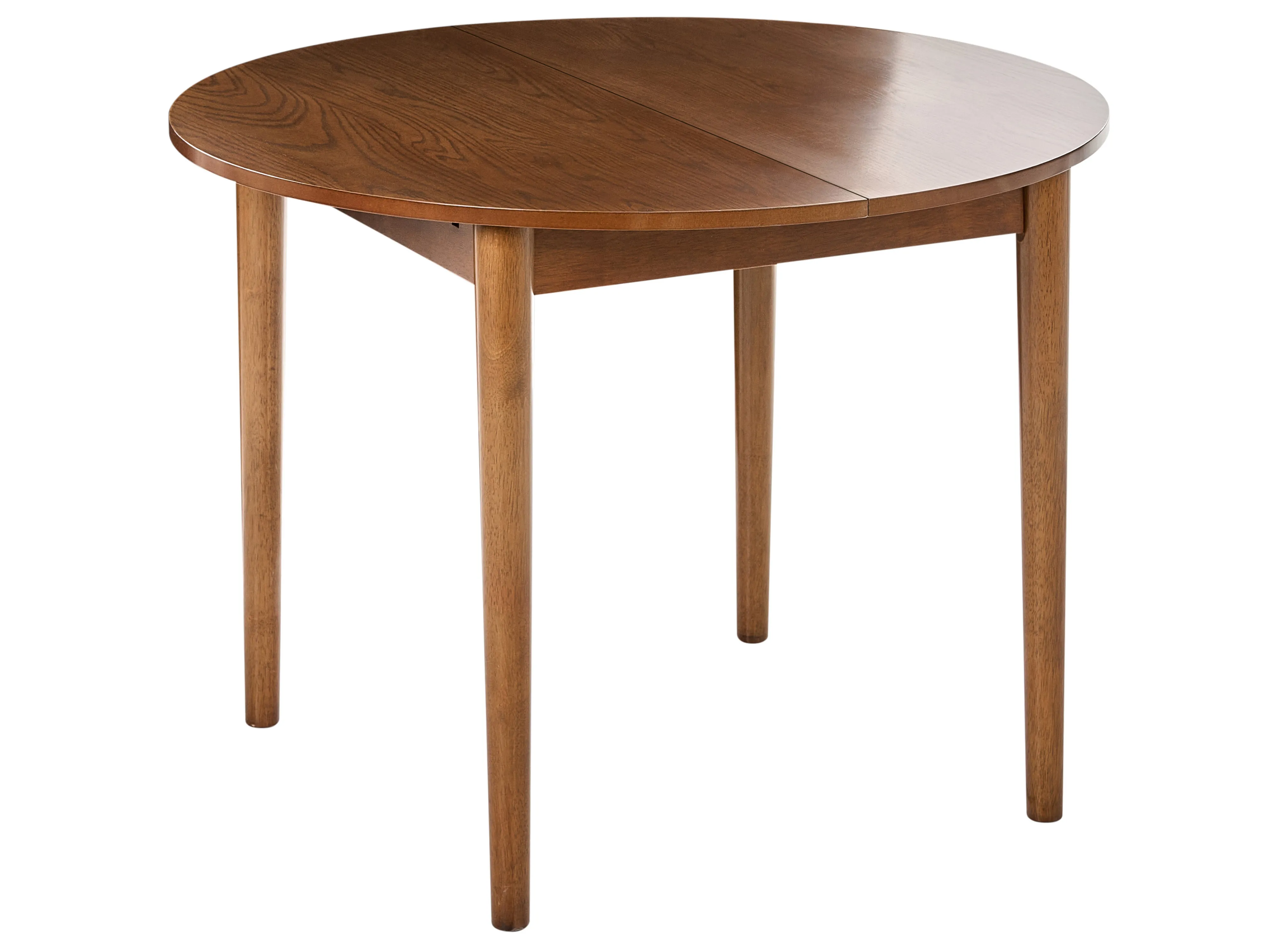 Eettafel uitschuifbaar ECHO Donker eikenhout 107 cm 107/137 cm