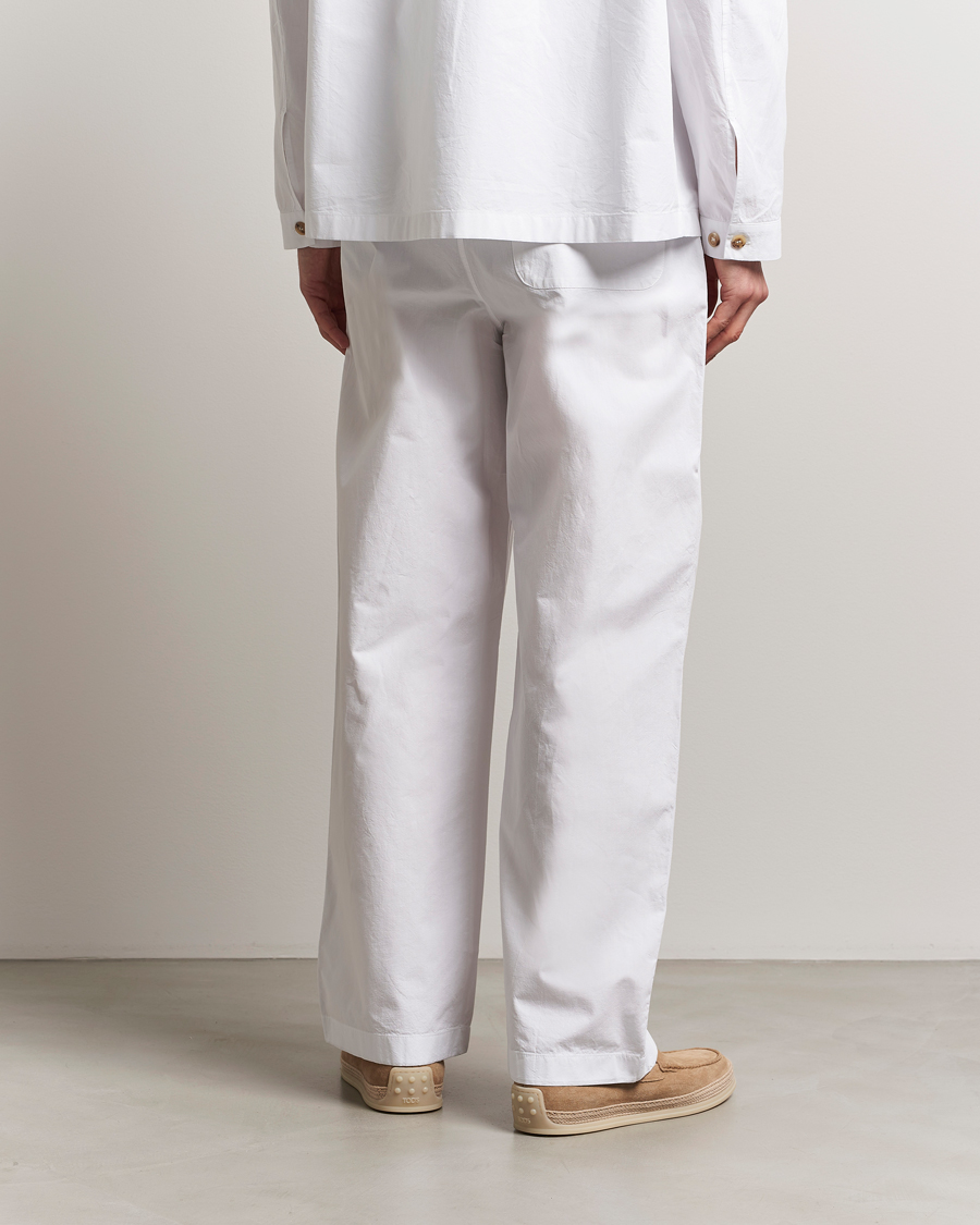 CDLP Drawstring Trousers Off White