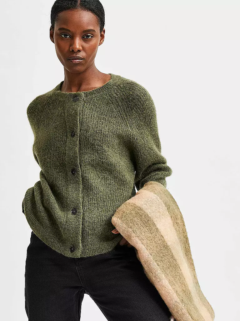 SELECTED FEMME Cardigan SLFLULU  olive
