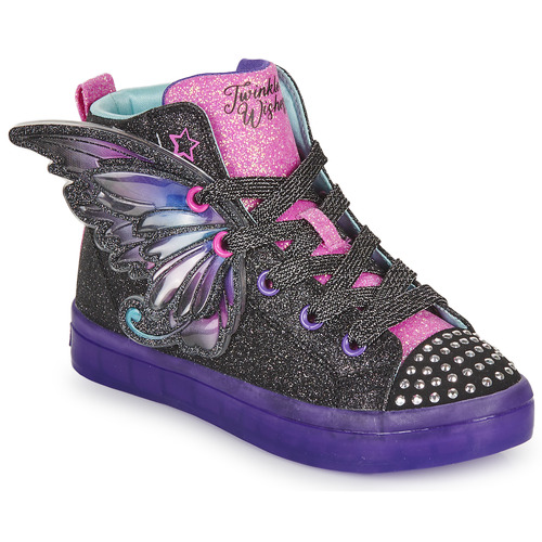 Skechers - TWI-LITES 2.0 - Noir / Rose