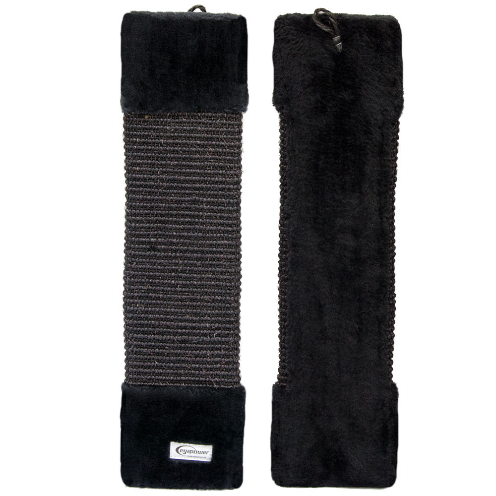 Sisal Kratzbrett Sisalbrett M ca. 55 cm Schwarz