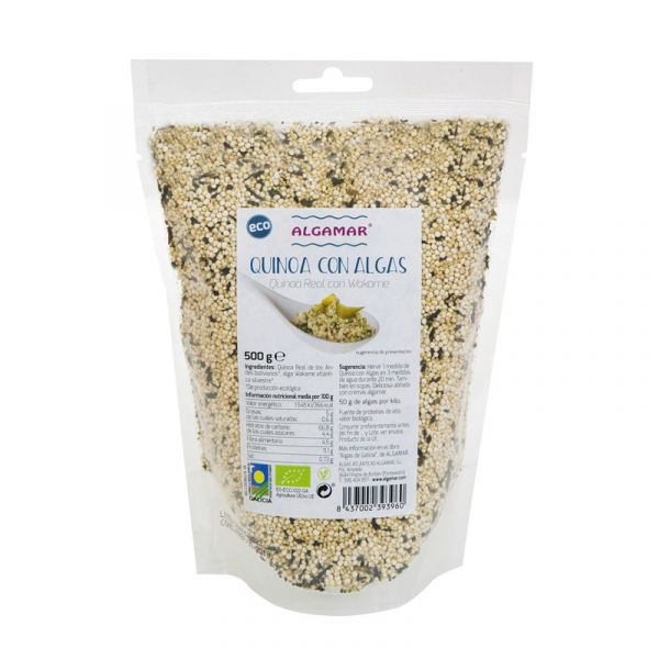 Algamar Quinoa com Algas Orgânicas 500g