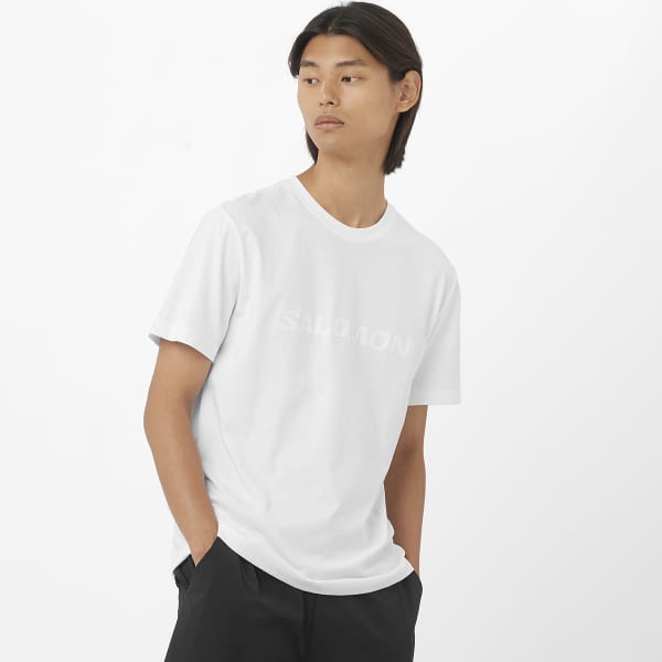 T-shirt SALOMON BIG LOGO TEE WHITE