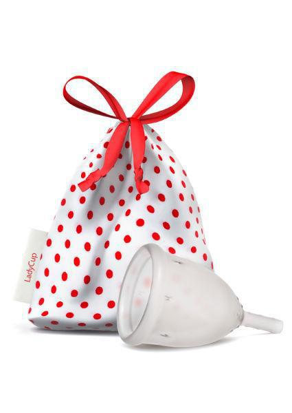 LadyCup Menstruatiecup Transparant Maat S 1st