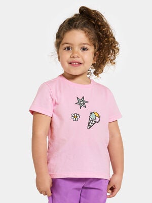 Didriksons Mynta T-skjorte, Orchid Pink
