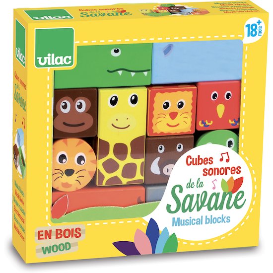 Cube sonore   de la Savane        de               Vilac