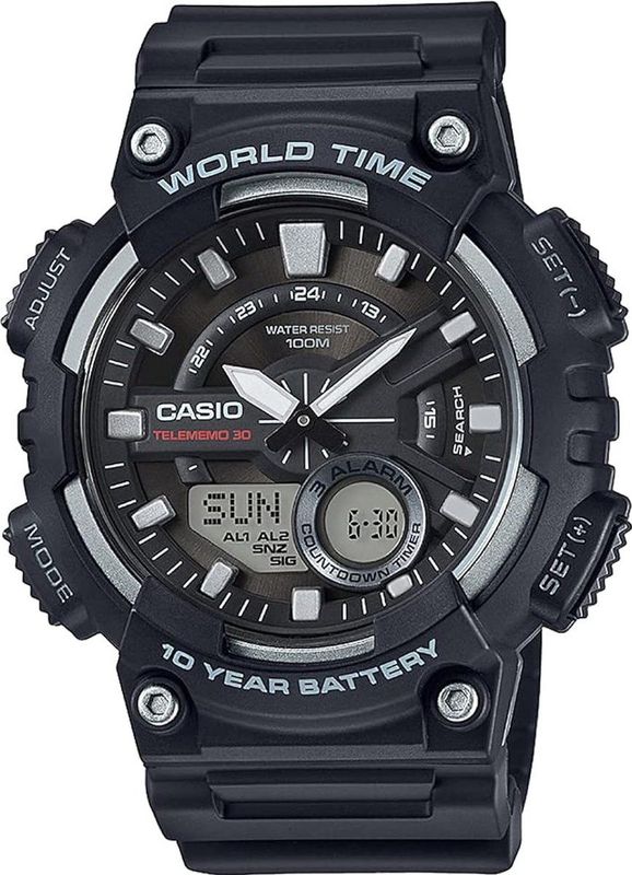 Casio - AEQ-110W-1AVDF - Horloge - Analoog - Heren