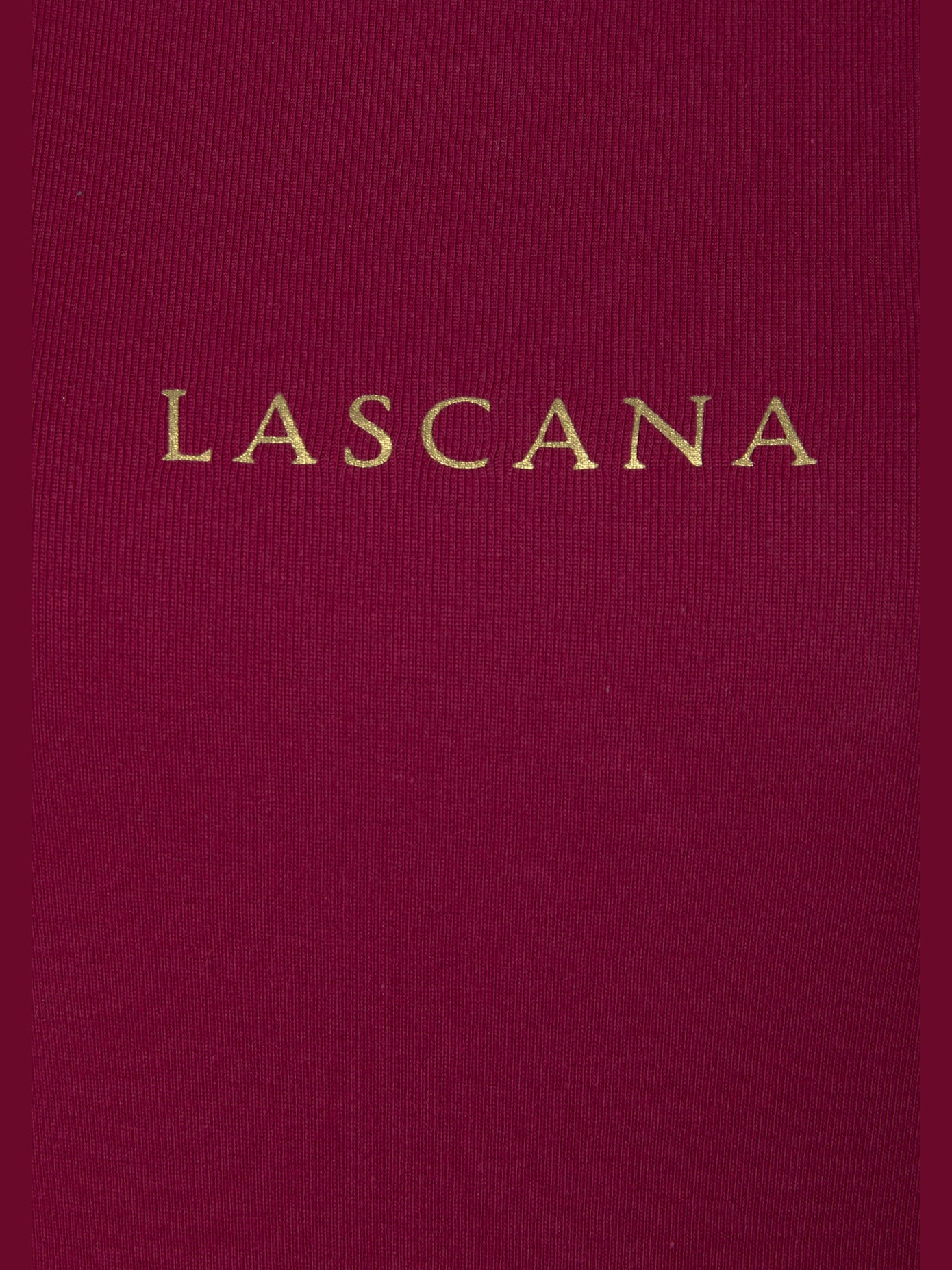 T-shirt logo lascana couleur or devant