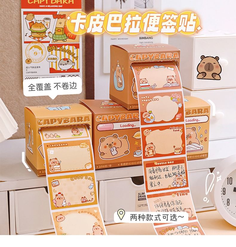 Eranso - Capybara Memo Pad (Diverse ontwerpen)