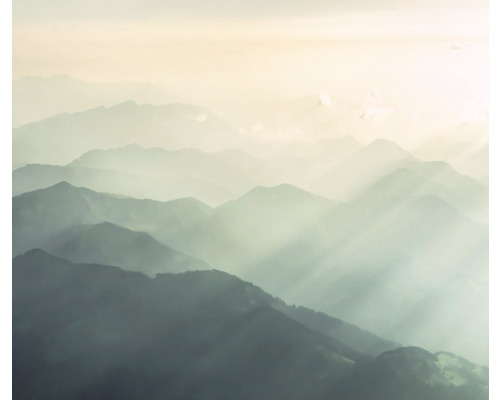 Fotobehang vliesbehang IFSH4-073 Infinity 2 Hazy Hills 4-delig 400x250cm