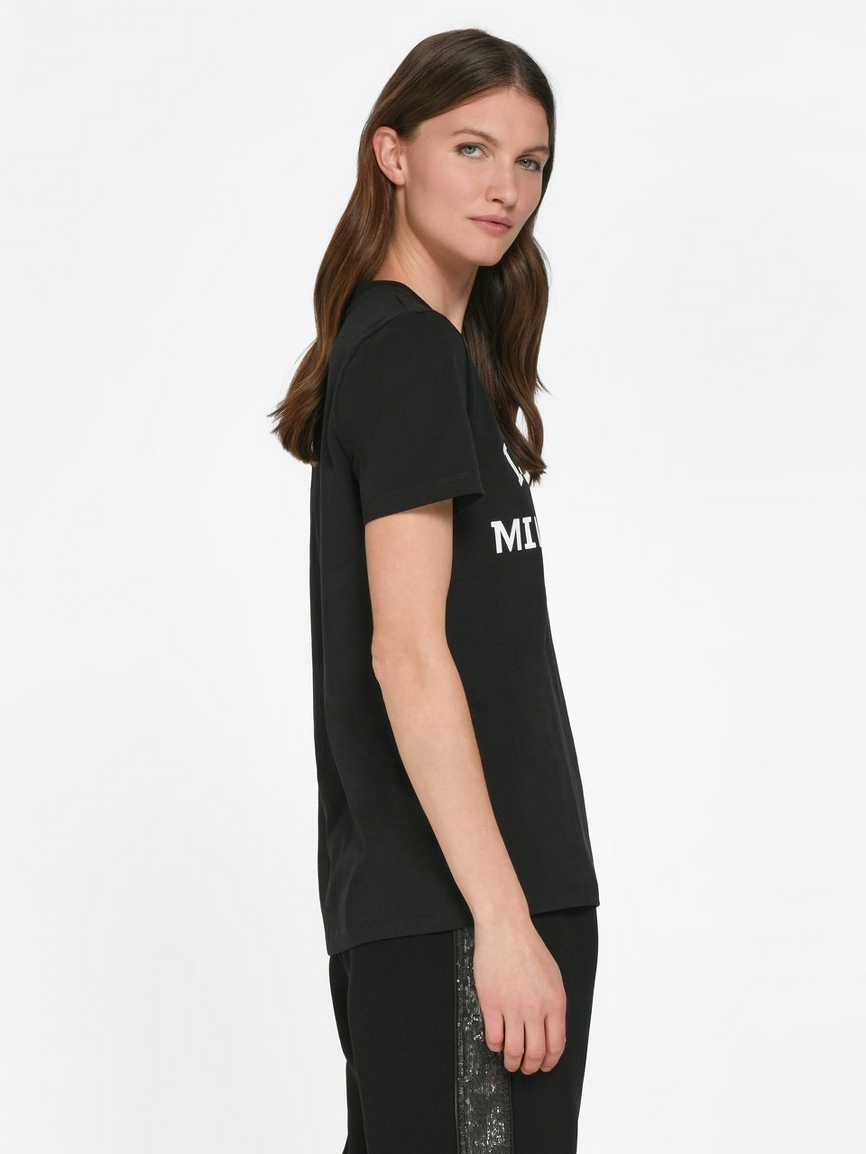 Rundhals-Shirt
