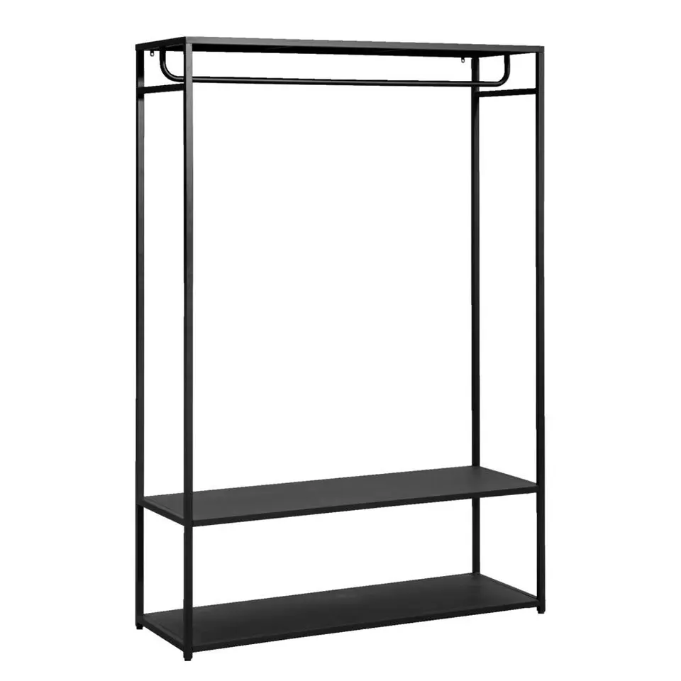 Halmeubel Isabelle - zwart - 175x118x40 cm