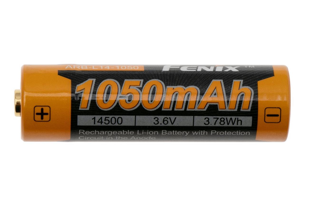 Fenix ARB-L14-1050 14500 Li-ion accu, 1050 mAh