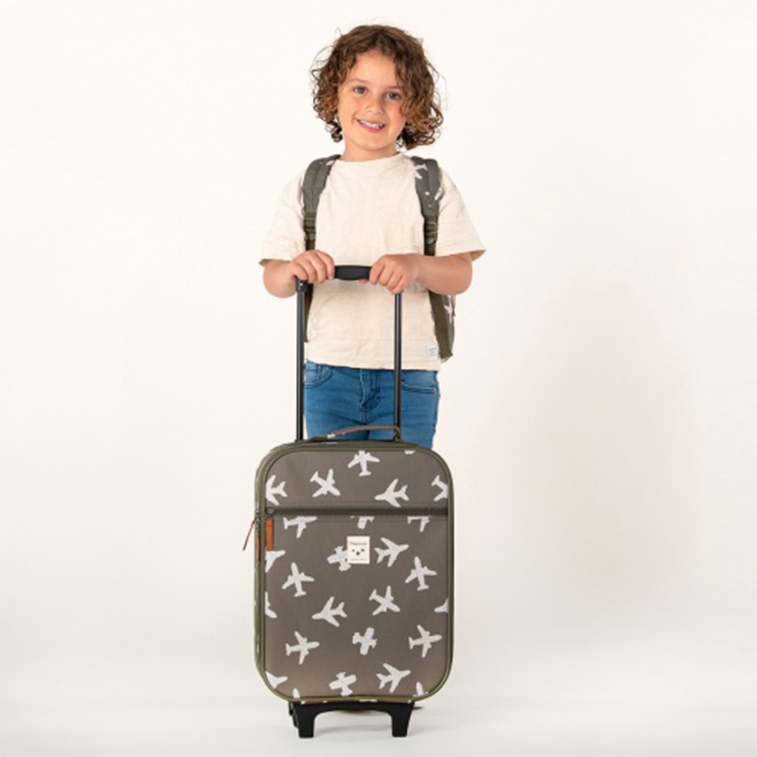 Kidzroom Sevilla Current Legend Trolley Suitcase brown