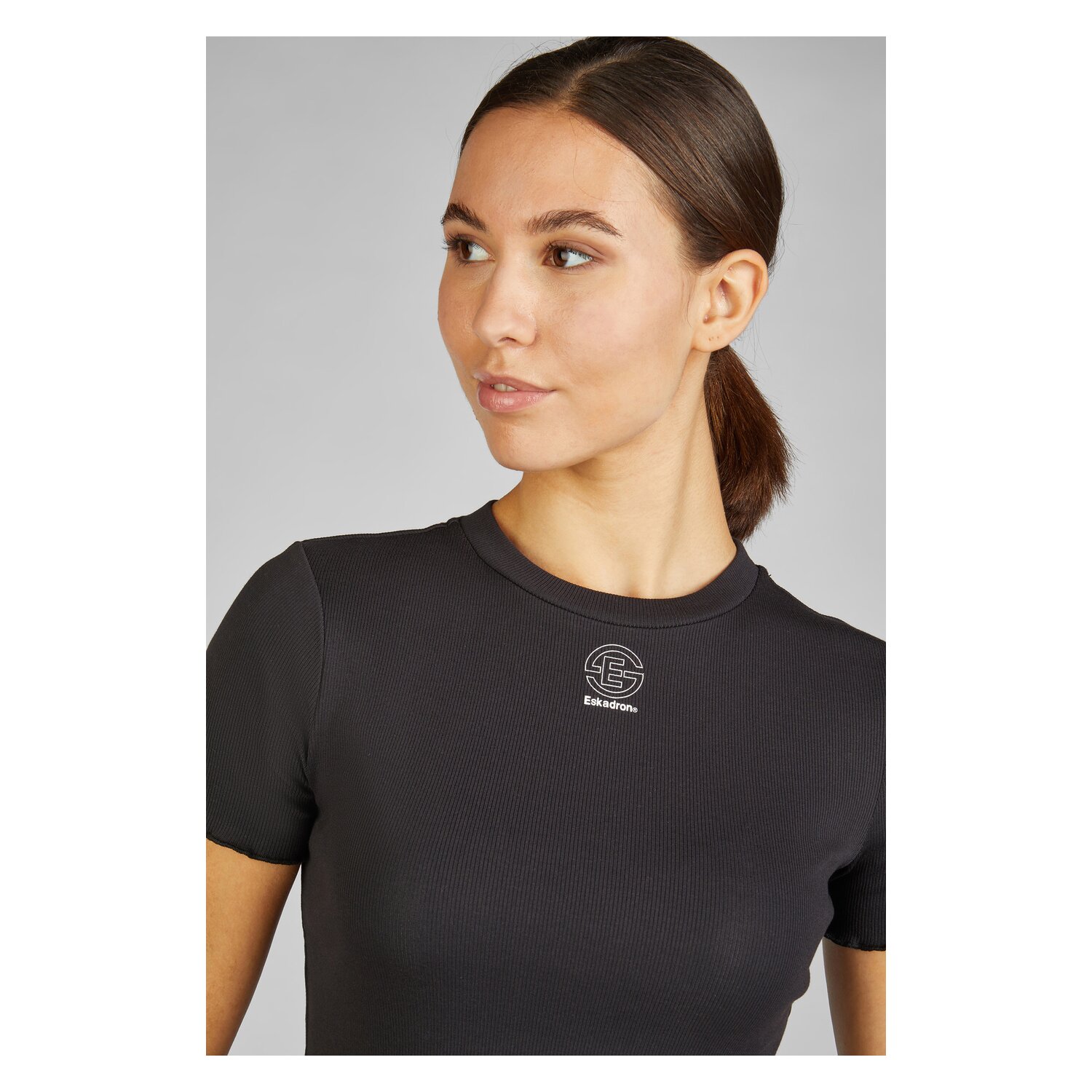 ESKADRON Dynamic T-Shirt Rib  - black