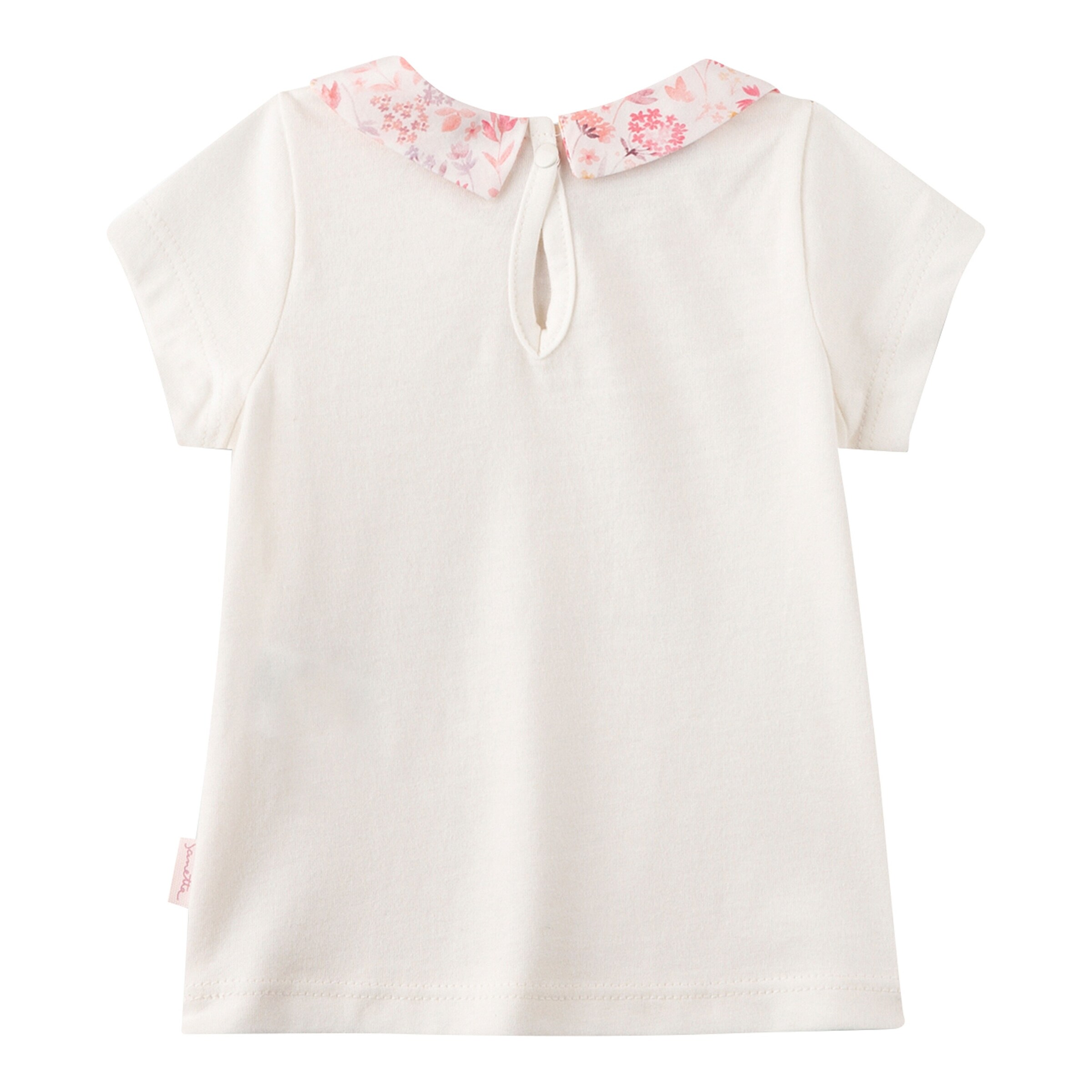 Sanetta Fiftyseven T-Shirt Bubikragen natur