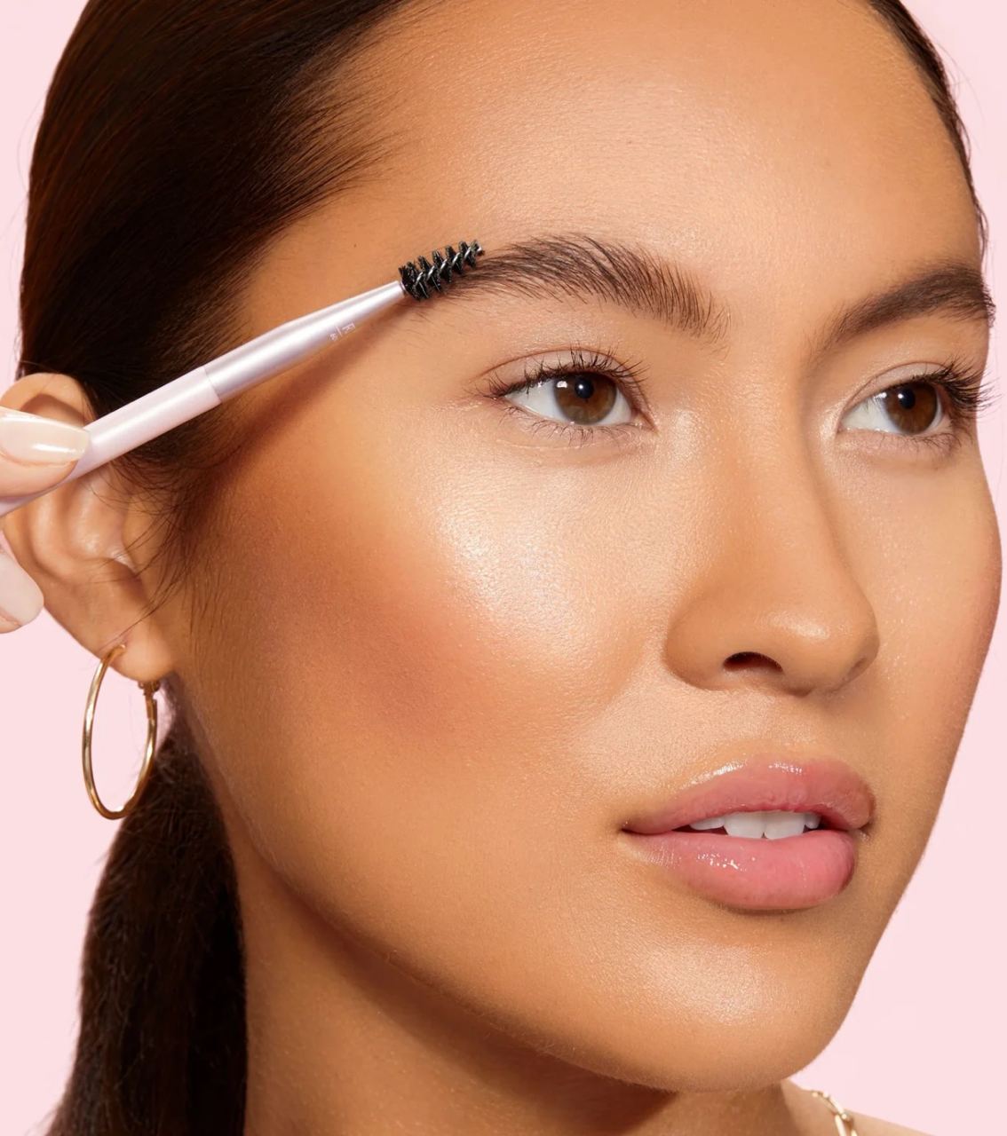 Real Techniques - Conjunto de 3 pincéis para sobrancelhas Brow Shaping
