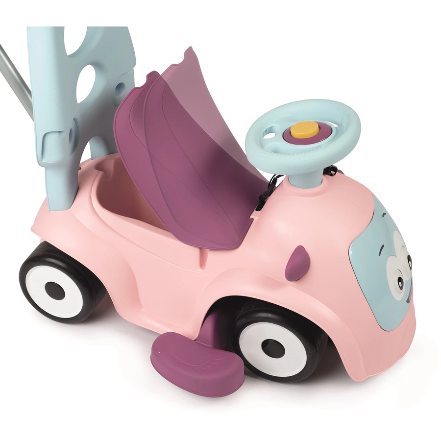 Smoby 3- in- 1 Rutscherfahrzeug Maestro Rose