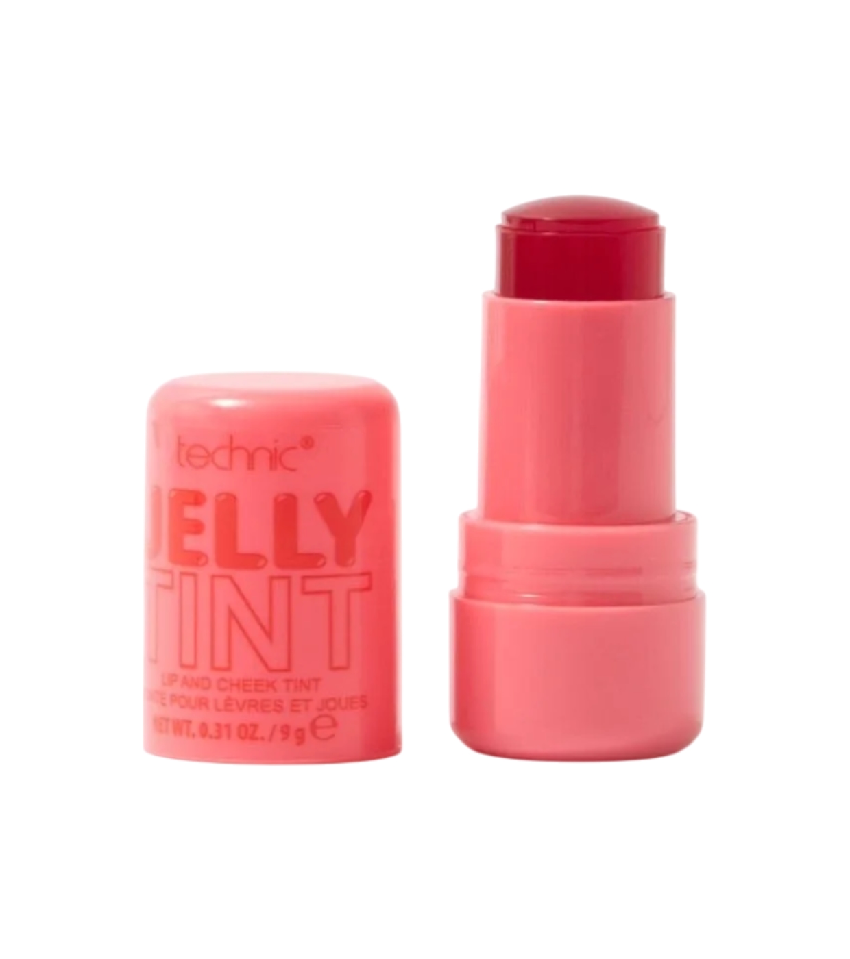 Technic Cosmetics - Tonalidade para lábios e bochechas Jelly Tint - Peach Fizz