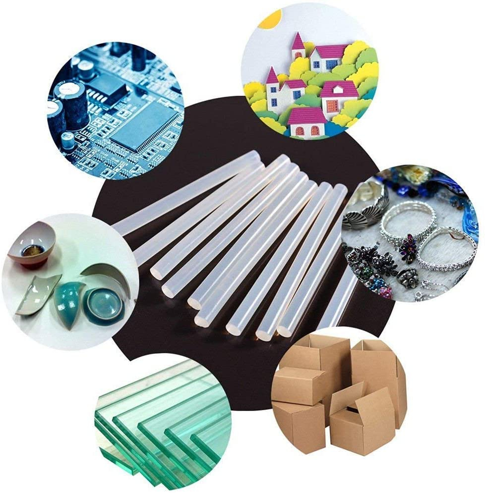 (20er Set) Ø11mm Ersatz Klebe Sticks für Heissleim Klebepistole - Transparent