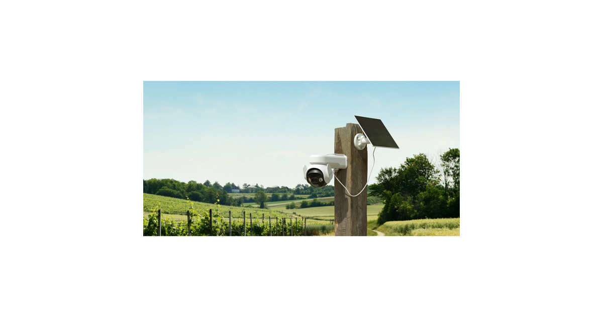 ImouAOV PT 4G Kit met Solar Panel, 2 pack beveiligingscamera  (Wit, 4G + Wi-Fi Dual, 5MP, AI Powered Human Detection)