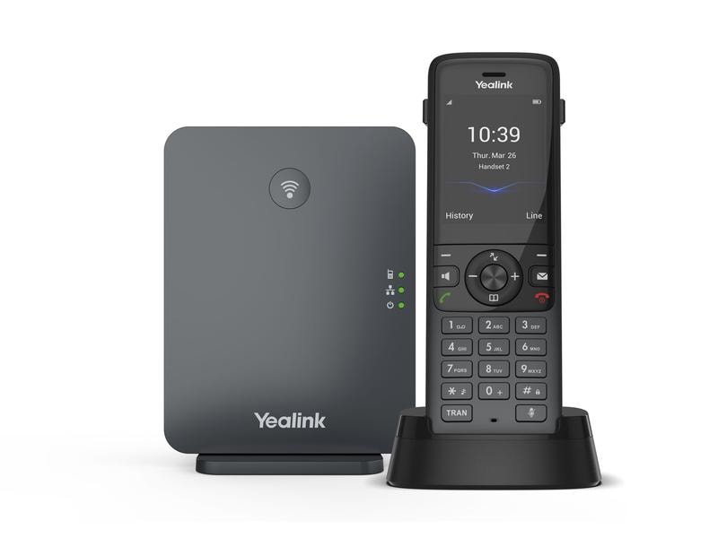 Yealink Schnurlostelefon W78P Yealink W78P DECT-Telefonanlage – Leistungsstark und skalierbar für produktive Kommunikation