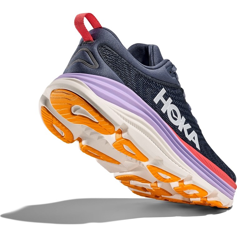 Hoka W Gaviota 5 Wide Anchor / Grapefruit