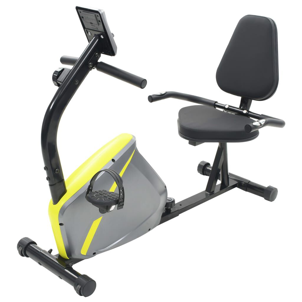 vidaXL Ligfiets met hartslagmeter