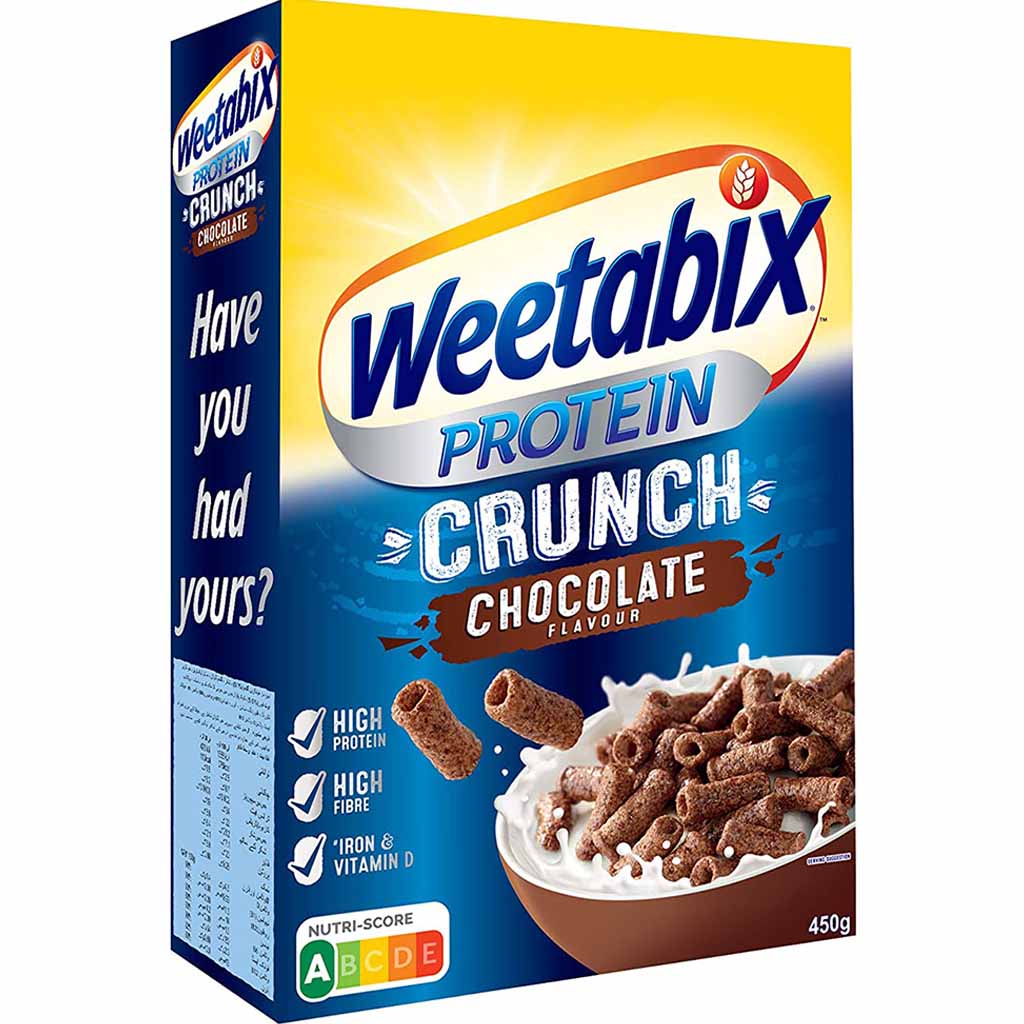 Weetabix Protein Crunch Chocolate 450g MHD:26.6.25