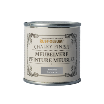 Rust-oleum Chalky Finish Meubelverf antraciet 125 ml