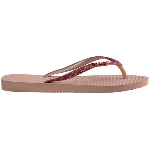 Havaianas Slim Glitter II Klipklapper, Pink/Pink, 39/40