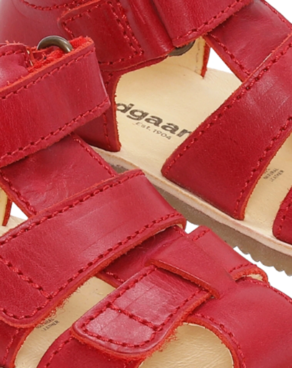 Klett-Sandale SHEA mit Zehenschutz in rot