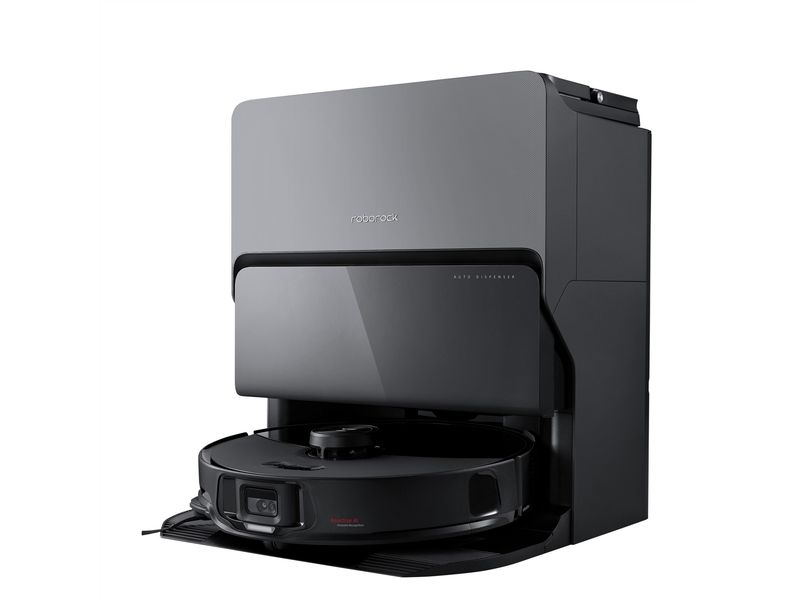 Roborock Saug- und Wischroboter S8 MaxV Ultra Schwarz Saugroboter mit Wischfunktion